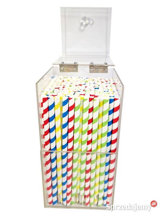 Zamykany pojemnik organizer na słomki Sandomierz