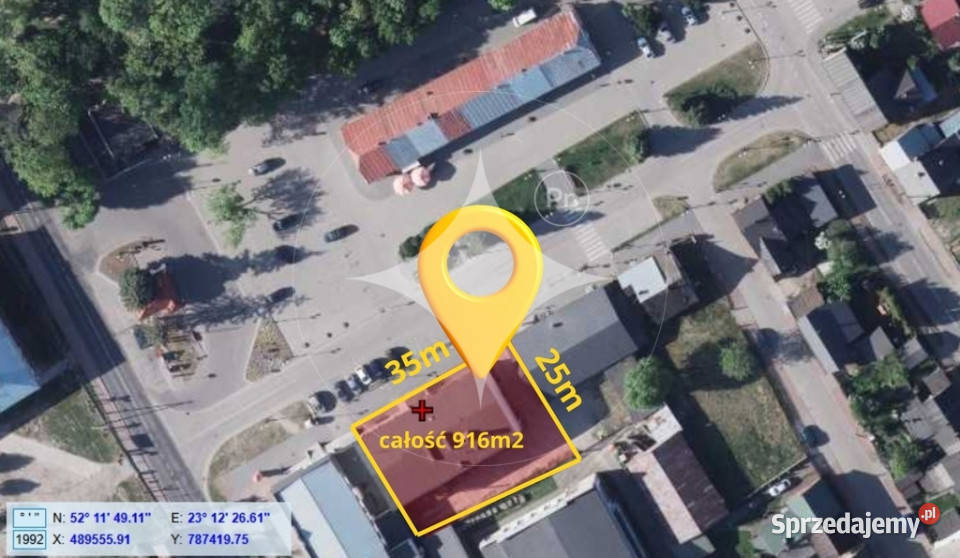 Dom handlowy w samym centrum Janowa Podlaskiego 2487zł/m2 Janów Podlaski