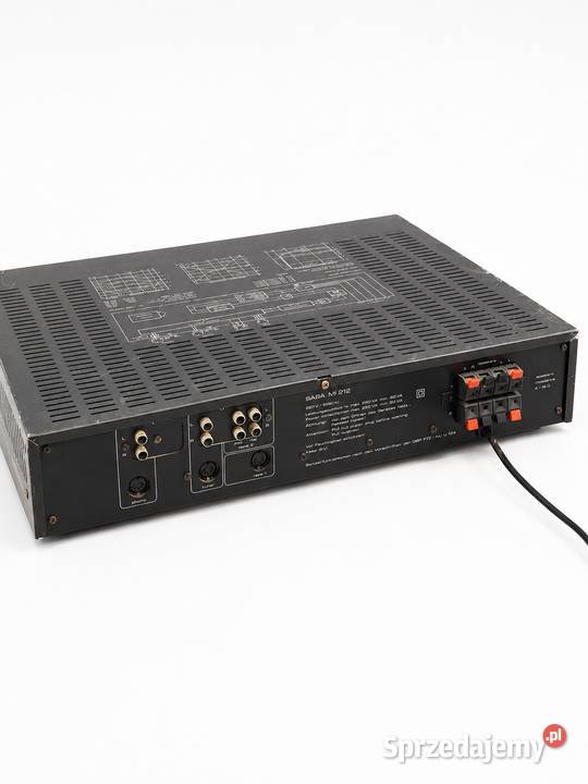 Klasyczny Wzmacniacz Stereo VINTAGE SABA MI 212 Poddębice