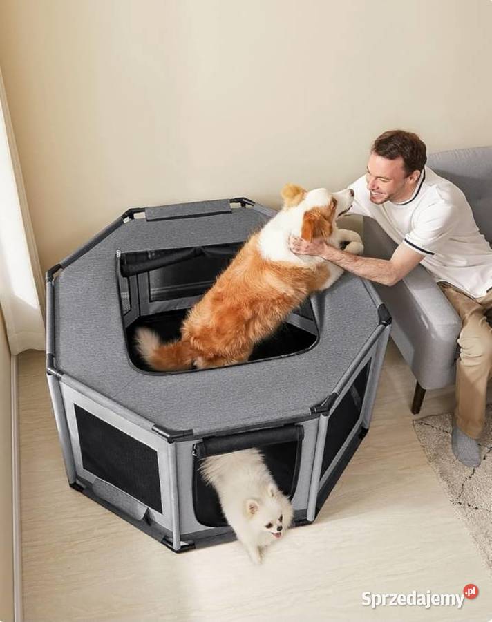 Kojec psów z tkaniny Oxford