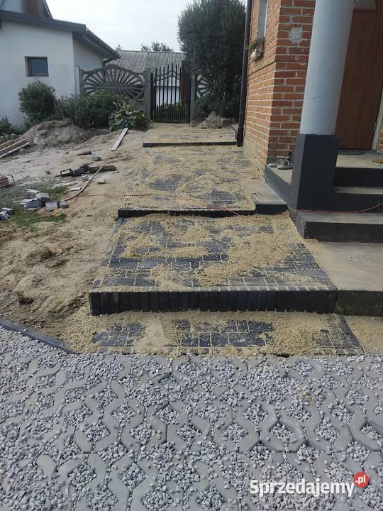 Usługi brukarsko transportowe Brukowanie usługi budowlane