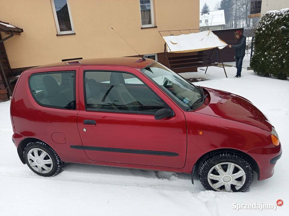 FIAT SEICENTO PIERWSZY WŁAŚCICIEL 78 przebieg lakier metallic małopolskie Piotrowice