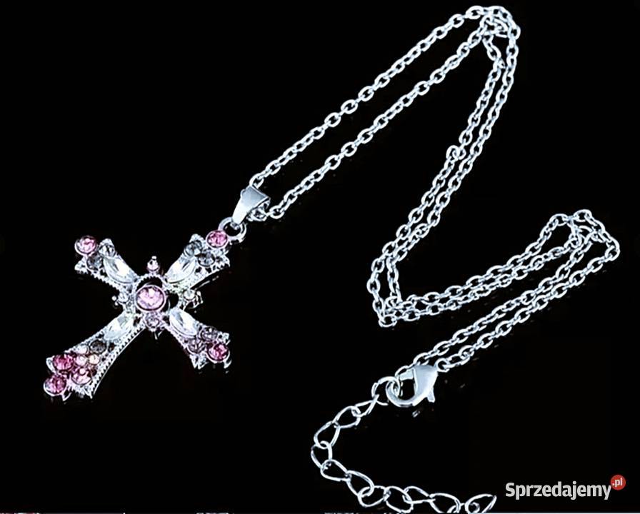 Naszyjnik Krzyżyk Wisiorek Zawieszka Metal śląskie