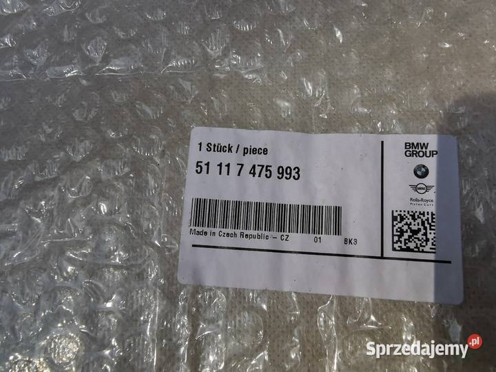 Kratka zderzaka przód lewa lh bmw 1 I F40 5111 Rok produkcji 2021 wielkopolskie Sieraków