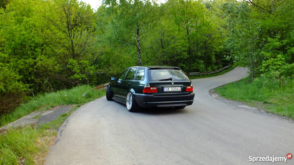 BMW E46 Touring 2005r m pakiet zimówki skóry 150KM śląskie Katowice