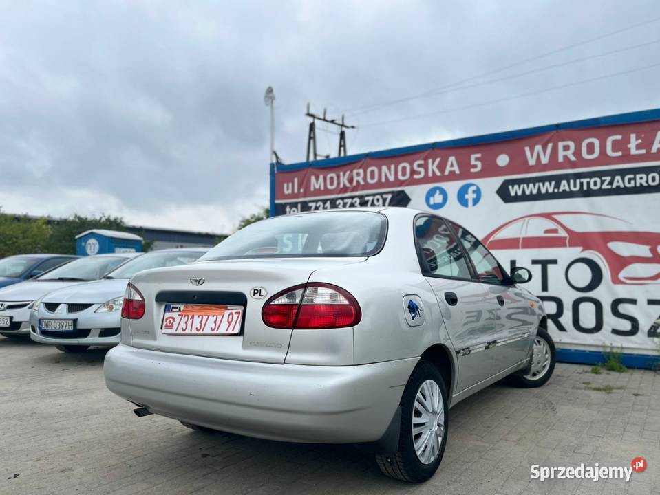 Daewoo Lanos SE 15 BenzynaDł Opłaty Wspomaganie dolnośląskie Wrocław