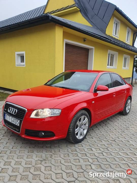 Audi A4 B7 Quattro SLine 2007 2000cm3 Biały Dunajec