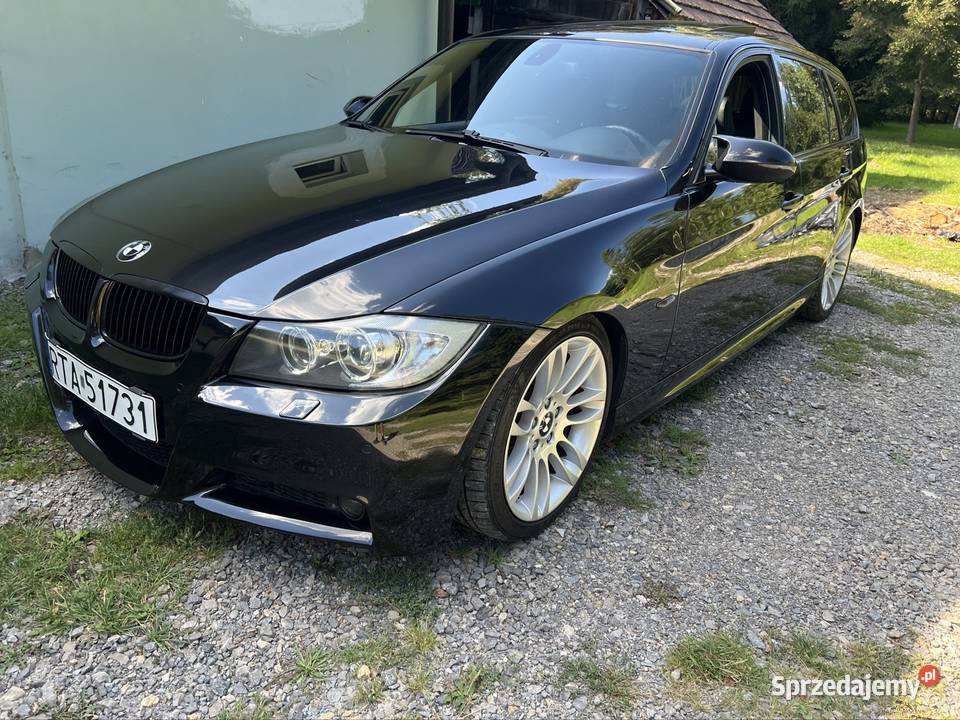 Bmw e91 2006r 20d m47 czarny Żdżary