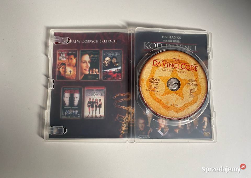 Filmy DVD Kod Da Vinci Anioły i Demony Inferno