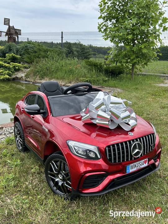 Auto na Akumulator Mercedes GLC 63S 4x4 180 Watt Bordowy Lakier Tablice