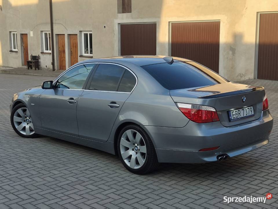 BMW E60 530D 218 Automat Komforty Bezwypadkowy CD Brzeziny