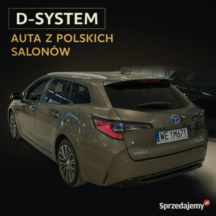 Toyota Corolla Salon Polska 20 HYBRID 1wł z przyciemniane szyby Białystok