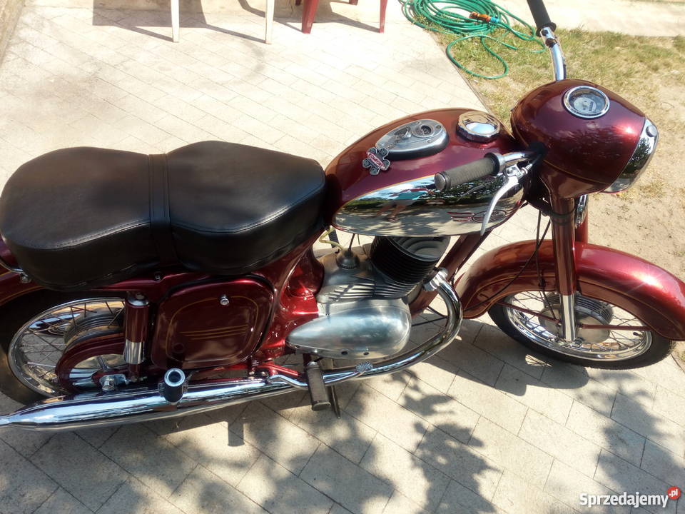 Jawa 250 typ 353 1958 r całkowitej odbudowie wielkopolskie Margonin