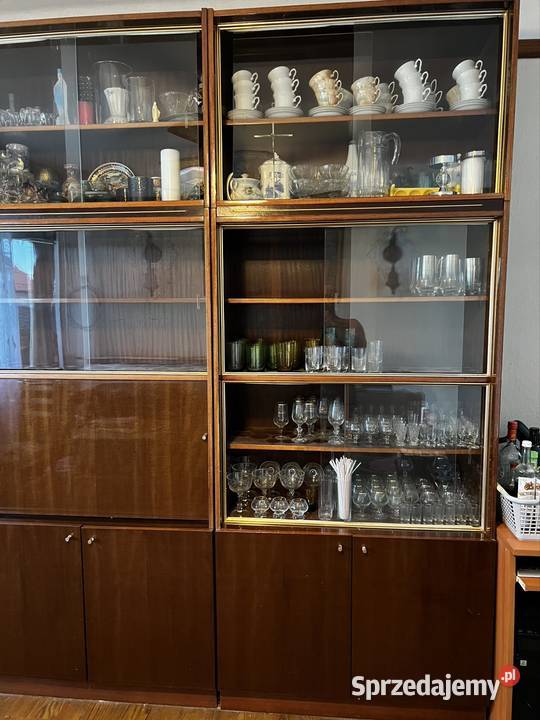 Meblościanka Vintage PRL lata 90 segment podkarpackie Skołyszyn