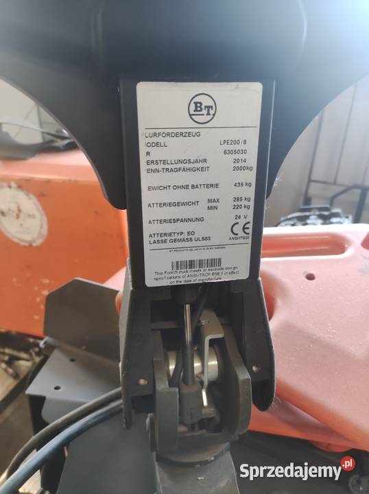 BT LPE 200 TOYOTA LPE 200 CESAB P 320 Sprzedaż mazowieckie Warszawa