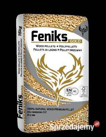 Pellet Feniks Gold Pelet A1 Pellet drzewny śląskie Ruda Śląska