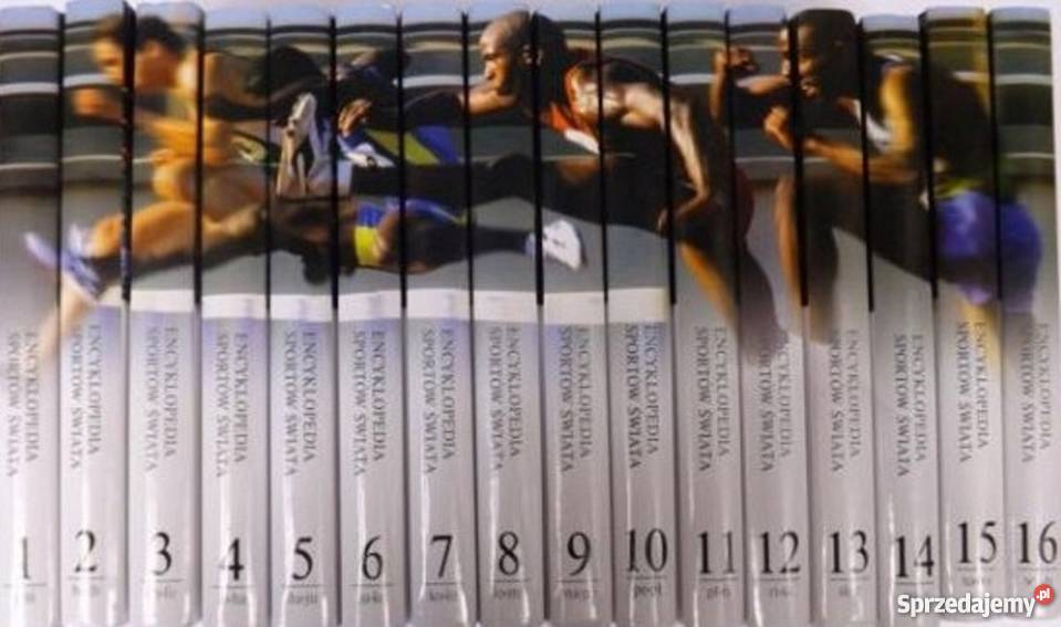 W Lipoński Encyklopedia sportów świata 16 tomów Goleniów