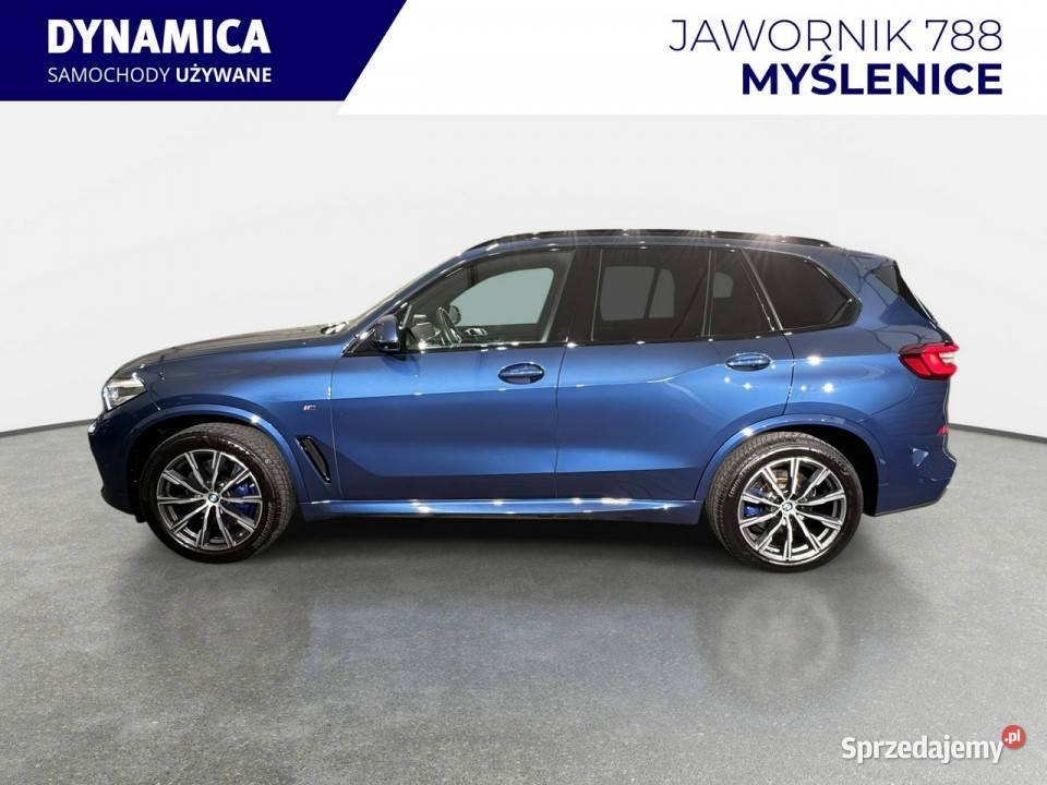 BMW X5 VAT 23 xdrive25d 231 automat 2022 r salon aluminiowe felgi Myślenice sprzedam