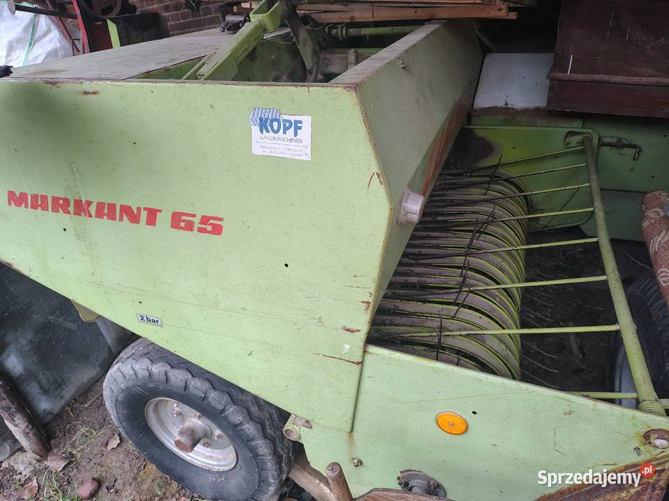 Sprzedam prasę Claas markant65 Prasy i owijarki Chrzanów