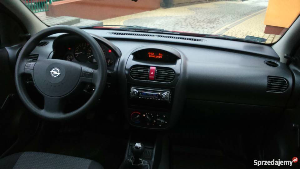 opel corsa c 12 benzyna gaz wiśniowy Kielce