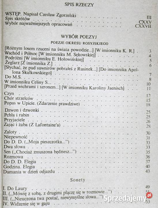 Wybór poezyj Tom 1 i 2 Adam Mickiewicz Chełm