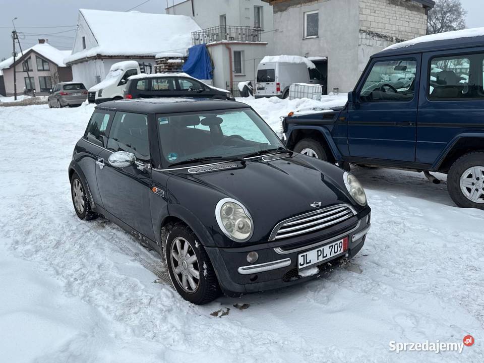 Mini Cooper 16 benzynaklimasuper stan warmińsko-mazurskie Lidzbark sprzedam