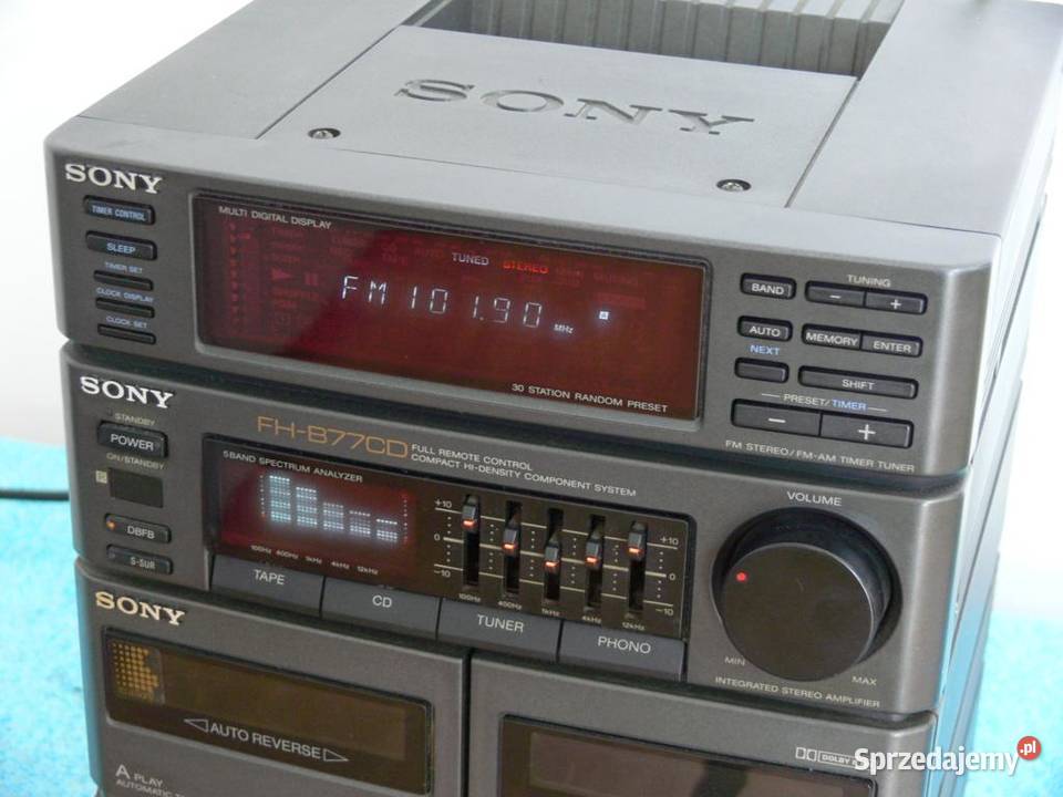 Wieża Sony HCDH77 Mocna WYSYŁKA 80 Jasło