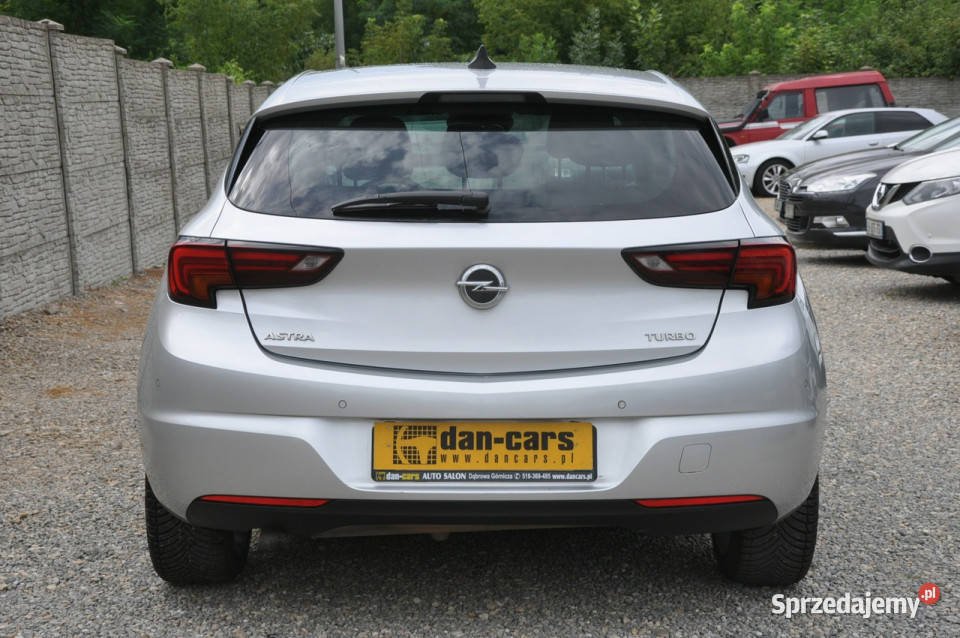 Opel Astra 14 Turbo 125 LED Navi Radar Asystent aluminiowe felgi Astra Dąbrowa Górnicza