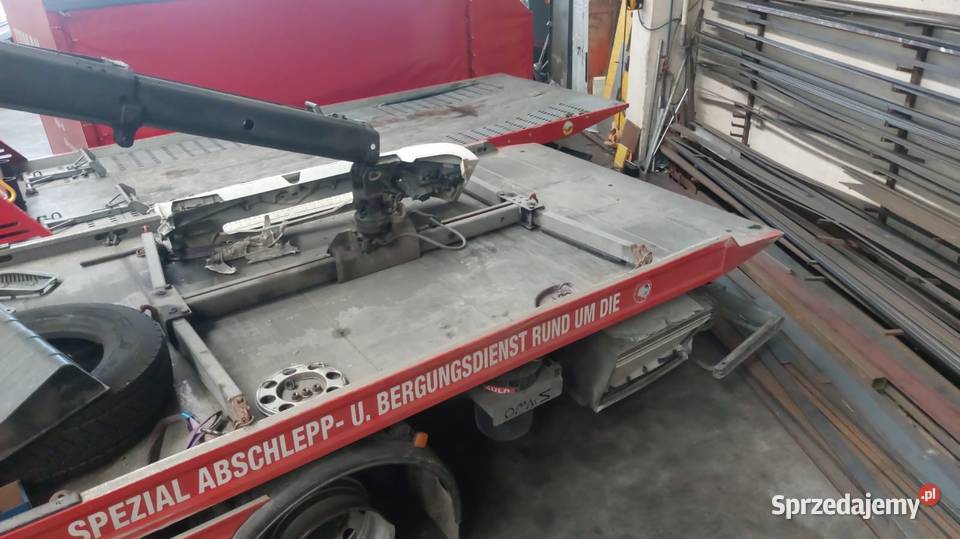 Laweta Pomoc drogowa Dźwig Platforma hydraulic Autolawety Sierakowice