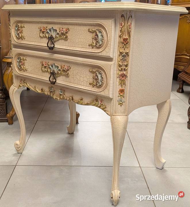 Piękna komoda ludwikowska ecrusklep Dąbrowa Dąbrowa Górnicza