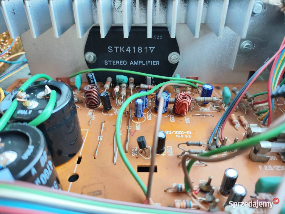 Wzmacniacz DIORA WS 502 wymienione elektrolity Chotomów