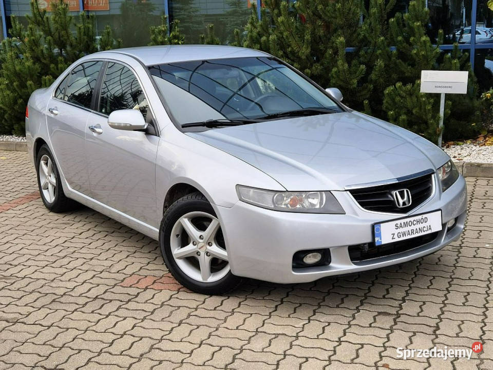 Honda Accord 20 GWARANCJA manual sedan skóry Warszawa