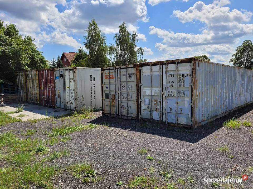 Kontener 20 DV Transport Dźwig w Kościerzyna