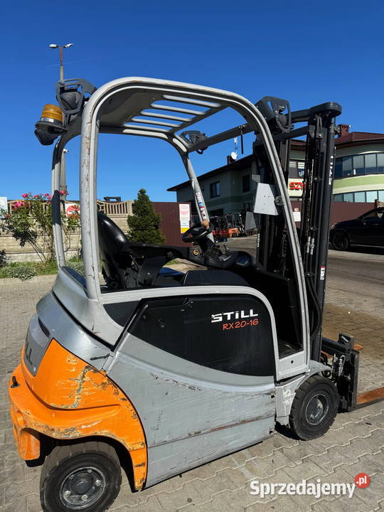wózek elektryczny STILL RX2016P Triplex 49m Działoszyn