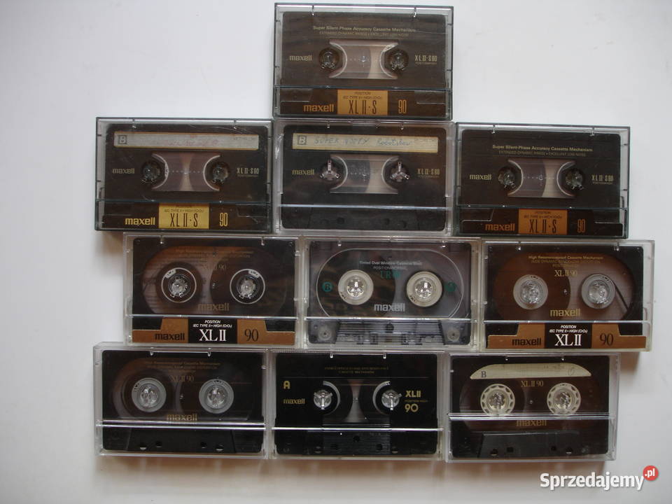 KASETY magnetofonowe MAXELL używane Płyty i kasety Zielona Góra sprzedam