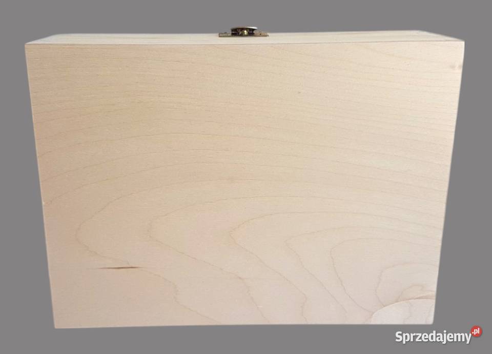 Drewniana szkatułka na herbatę herbaciarka z 6 Chrzanów