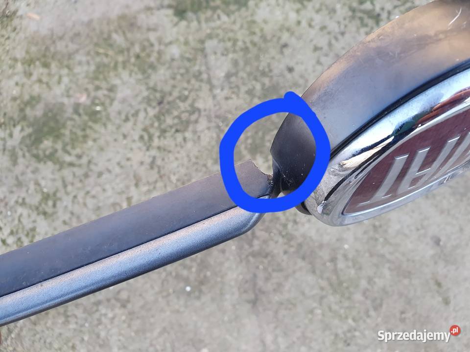 FIAT 500 LIFT GRILL ATRAPA ZDERZAKA PRZÓD listwy na zderzak Międzychód