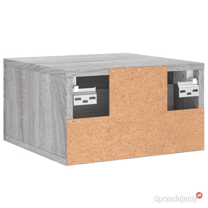 Wisząca szafka nocna szary dąb sonoma 35x35x20 Warszawa