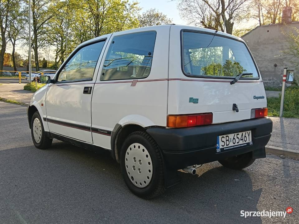 FSM Cinquecento 900 niski vin 1992 Fiat 903 biały śląskie Chorzów