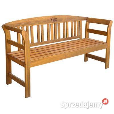 vidaXL Ławka ogrodowa 157 lite drewno Warszawa