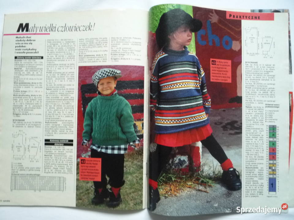 Sandra 91994 Wzory na druty Sweterki Kobiet zachodniopomorskie Szczecin sprzedam