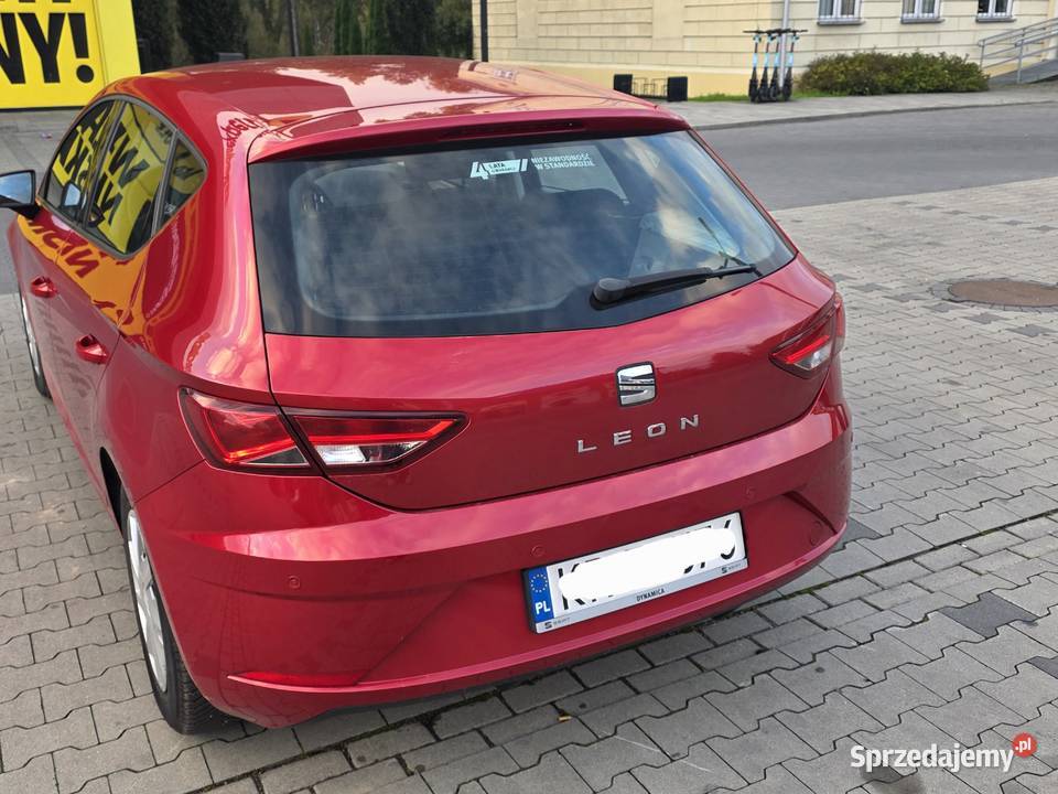 Seat Leon Bezwypadkowy 2017 Zadbany 132 Benzyna Skawina