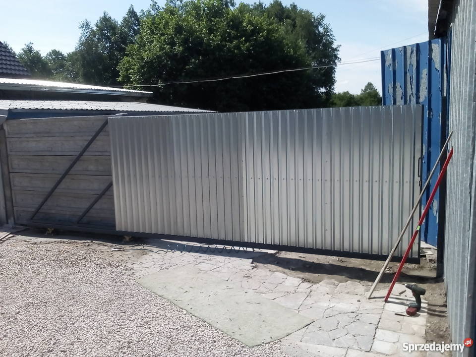 Nowoczesna brama metal Garwolin