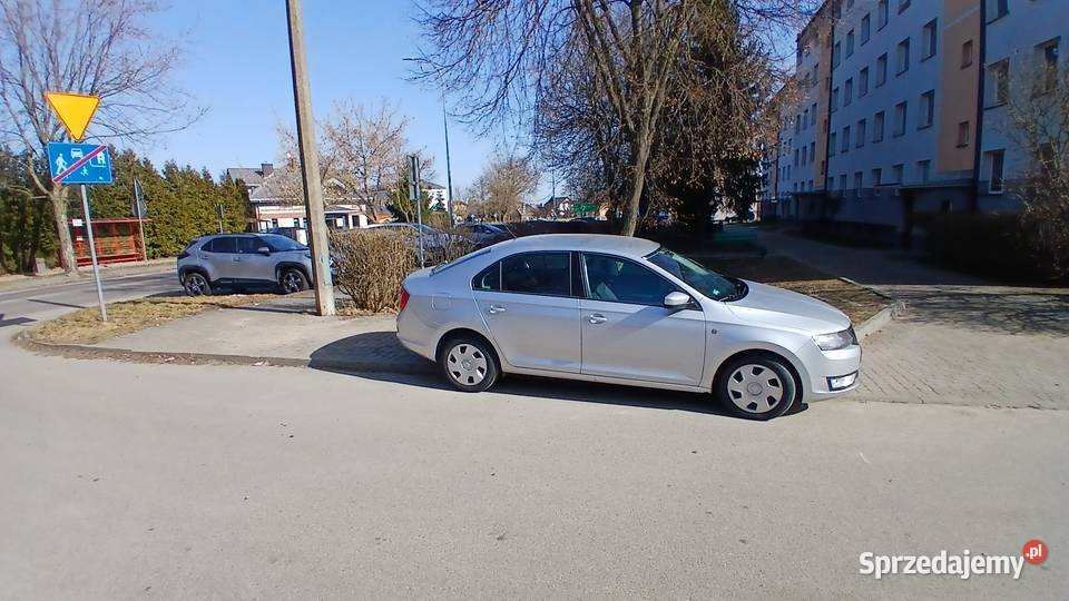 Skoda RAPID 16 TDI SEDAN z 2014r kupiony w Polsce Rapid Škoda Zambrów