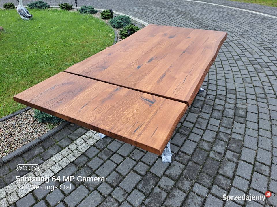 STÓŁ LOFT INDUSTRIAL Z DĘBU pomorskie Czersk