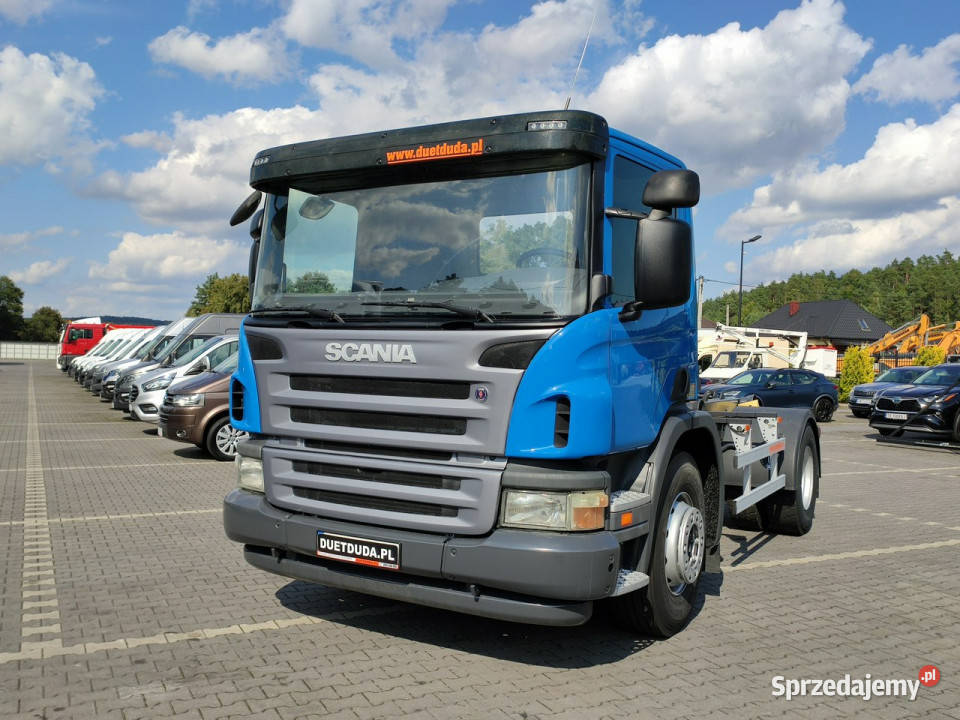 Scania P 280 N321 EURO 5 Hakowiec Hak 4x2 świętokrzyskie Widełki