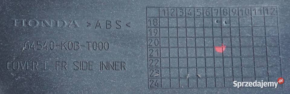 OWIEWKA BOCZEK LEWY HONDA NSS FORZA 125 300 Turek