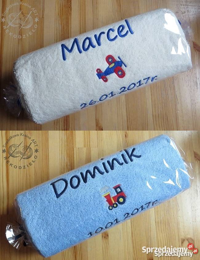 Prezent Wielkanocny na Zająca ręcznik z imię Toruń