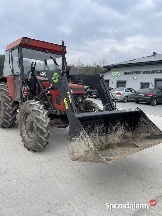 7 Ładowacz czołowy Agrosped V700 Euroramka f podkarpackie Dębica