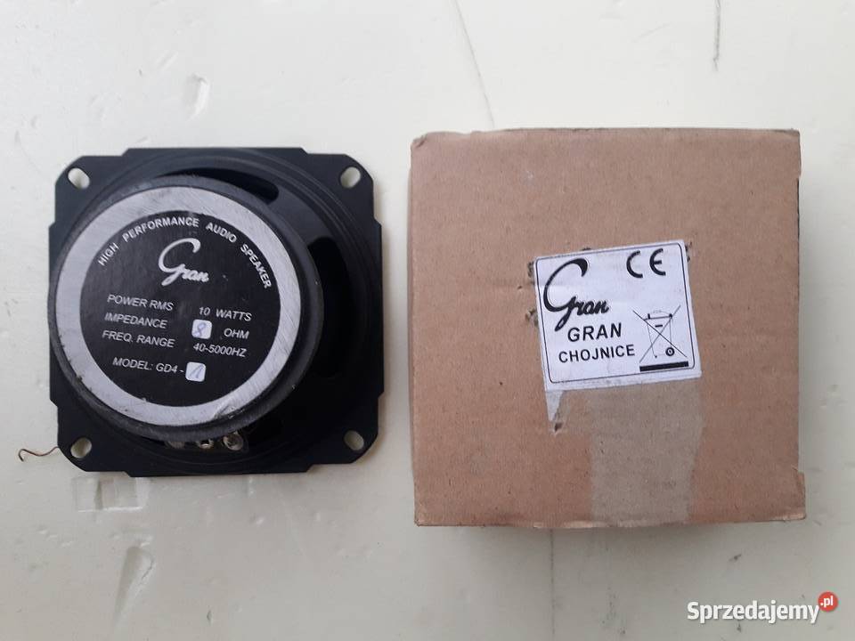 Głośnik 8 OHM 10W Elektronika podkarpackie Stobierna